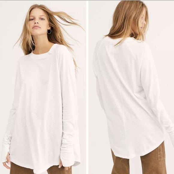 NWOT Free People We The Free Arden Tee - Picture 9 of 10